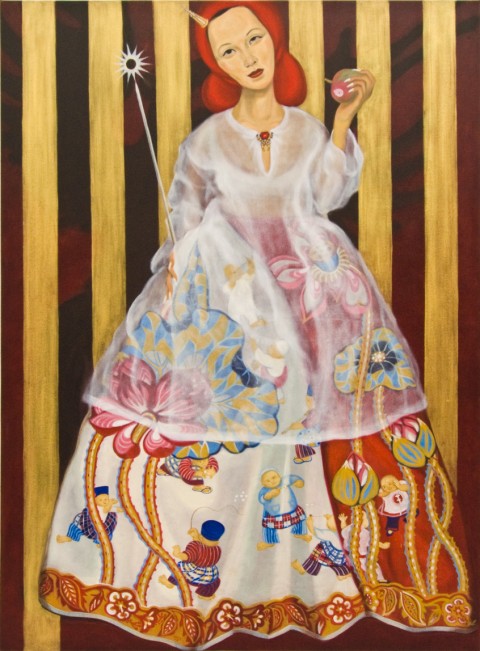 shia-yih-yiing-sarong-of-unity-oil-and-acrylic-on-canvas-2009